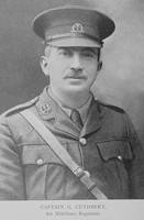 Cuthbert G Captain 8th Middlesex Regiment