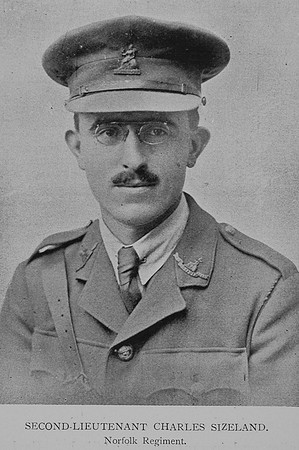 Sizeland C 2nd Lt Norfolk Regiment