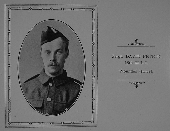 Petrie D Sergt 15th Highland Light Infantry