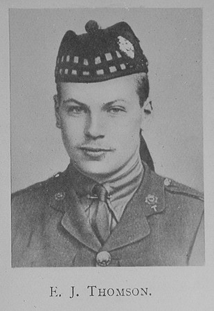 Thomson E J Lt 7th Royal Scots