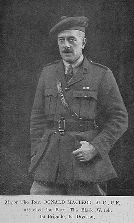 MacLeod D Rev MC Army Chaplains The Sword Of The North Highland Memories Of The Great War - Dugald MacEchern