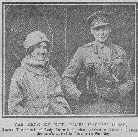 Townshend General General Staff The Graphic 11th Nov 1918