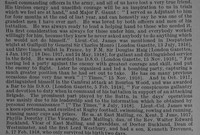 James C K Lt Col DSO 7th West Yorkshire Regiment Obit Part 4 De Ruvignys Roll Of Honour Vol 4