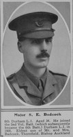 Badcock S E Major 6th DLI The Sphere 8th Jan 1916