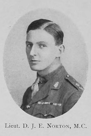 Norton D J E Lt MC 13th Hussars The 13th Hussars In The Great War