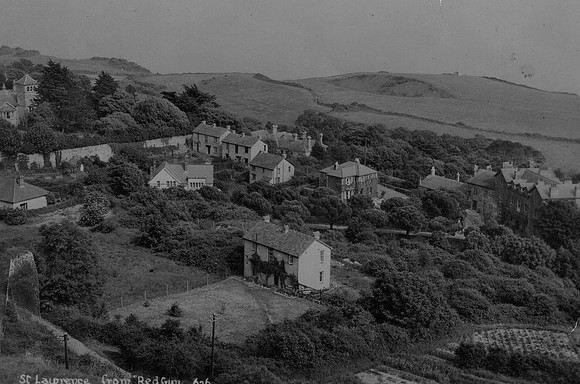 St Lawrence From Red Gun Path Isle Of Wight