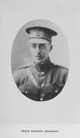 Bradshaw F S Captain Somerset Light Infantry