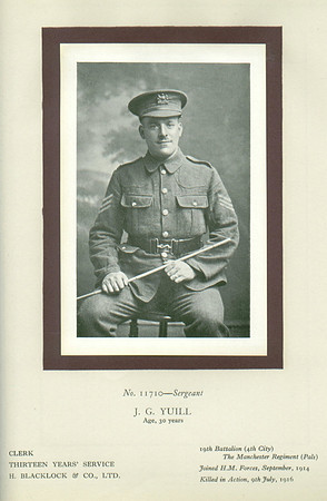 Yuill J G Sergt