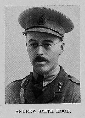 Hood A S Lt Royal Engineers St Andrews University Roll Of Service