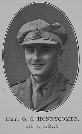 Honeycombe G S Lt 4th King's Royal Rifle Corps