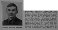 Radford F B 2nd Lt 13th Royal Fusiliers Obit Part 1 De Ruvignys Roll Of Honour Vol 4
