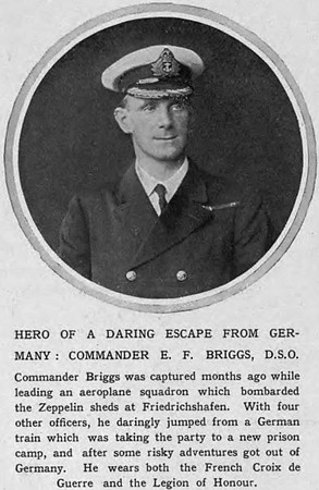 Briggs E F Comm DSO Royal Navy The Illustrated War News Vol 5
