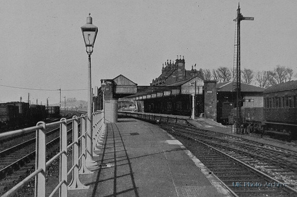 Dunbar Station View From The South 1946