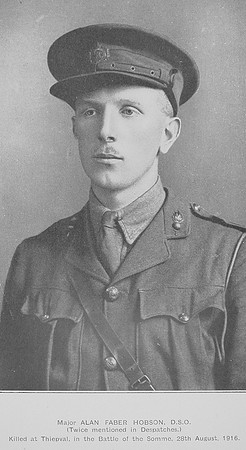 Hobson A F Major DSO Royal Engineers