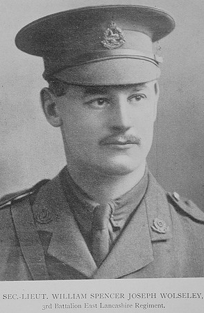 Wolseley W S J 2nd Lt East Lancs Regiment