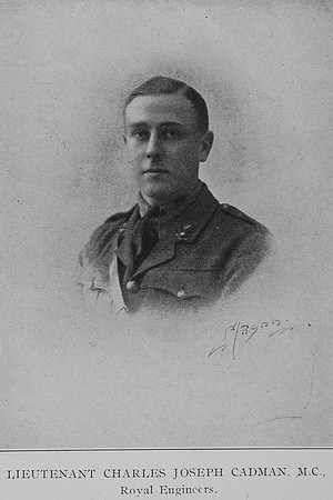 Cadman C J Lt MC Royal Engineers