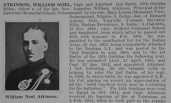 Atkinson W N Captain Indian Army Obit Part 1