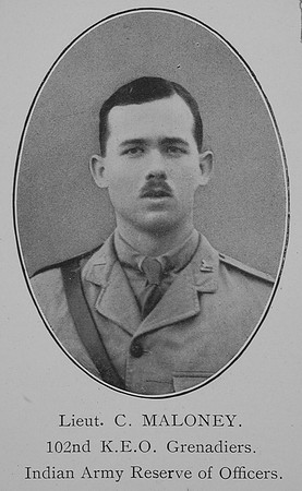 Maloney C Lt Indian Army William Graham Company