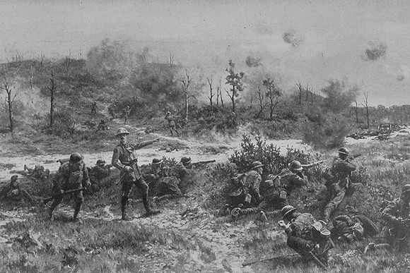 The Last Stand Of The 2nd Devonshire Regiment At Bois-des Buttes 27th May 1918