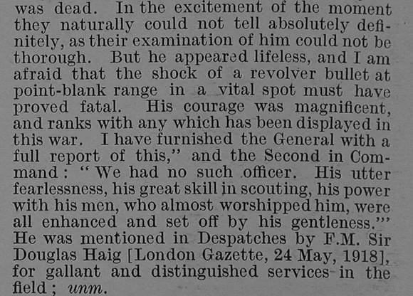 Low J 2nd Lt 13th Kings Royal Rifle Corps Obit Part 3 De Ruvignys Roll Of Honour Vol 4