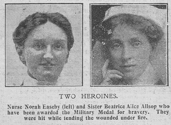 Easeby N Nurse MM The Graphic 5th Sep 1916