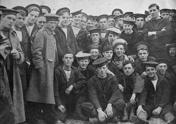 Men Of The Naval Division Who Had To Cross The Dutch Border After Their March From Antwerp