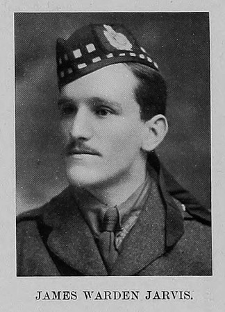 Jarvis J W Lt 7th Kings Own Scottish Borderers St Andrews University Roll Of Service