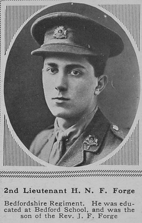 Forge H N F 2nd Lt Beds Regt The Sphere 19th Jan 1918