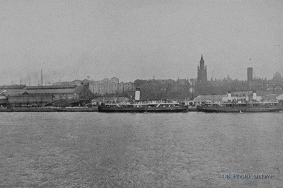 Liverpool From The Mersey c.1900
