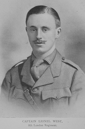 West L Captain 8th London Regiment