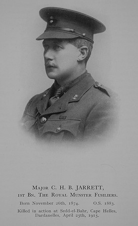 Jarrett C H B Major 1st Royal Munster Fusiliers