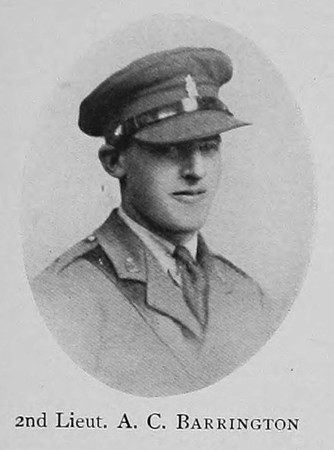 Barrington A C 2nd Lt 13th Hussars The 13th Hussars In The Great War