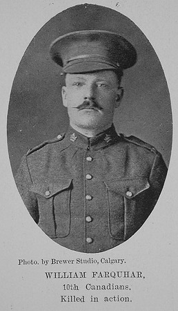 Farquhar W Pte 434397 10th Canadian Infantry (Alberta Regiment) The Sword Of The North Highland Memories Of The Great War - Dugald MacEchern