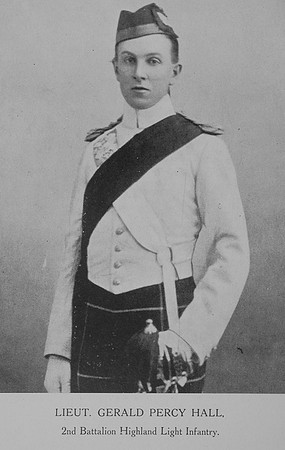 Hall G P Lt 2nd Highland Light Infantry