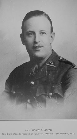 Green H E Captain 22nd London Regiment
