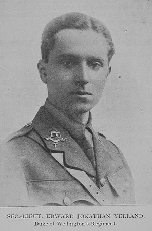 Yelland E J 2nd Lt West Riding Regiment