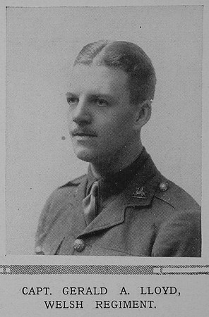 Lloyd G A Captain Welsh Regiment The Illustrated London News 20th Mar 1915