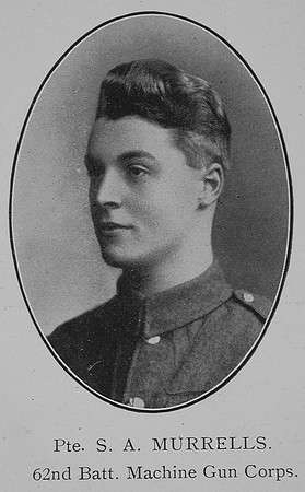 Murrells S A Pte Machine Gun Corps William Graham Company