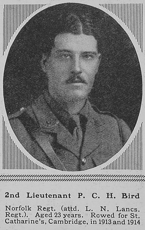 Bird P C H 2nd Lt 10th Norfolk Regt The Sphere 13th May 1916