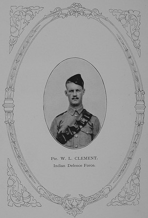 Clement W L Pte Indian Defence Force William Graham Company