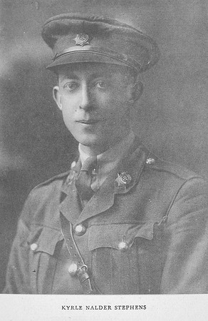 Stephens K N 2nd Lt Army Service Corps