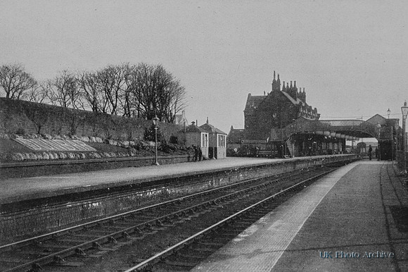 Dunbar Station View From The North 1946