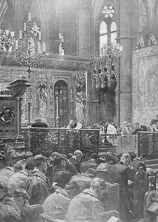 In Westminster Abbey On The Beginning Of The Fourth Year Of The War