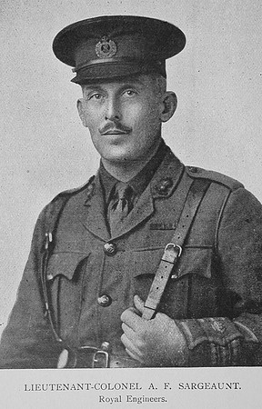 Sargeaunt A F Lt Col Royal Engineers