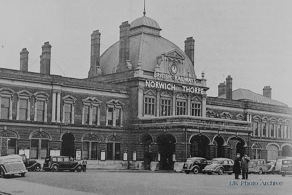 Norwich Station 1950