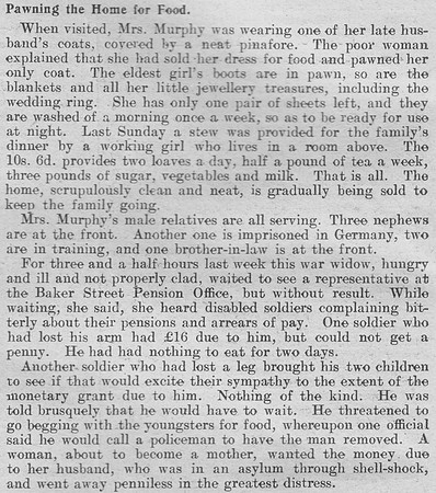Murphy J Pnr 46995 Royal Engineers Part 2 The Graphic 25th July 1916