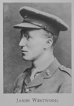 Westwood J 2nd Lt Royal Garrison Artillery