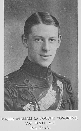 Congreve W La T Major VC DSO MC Rifle Brigade