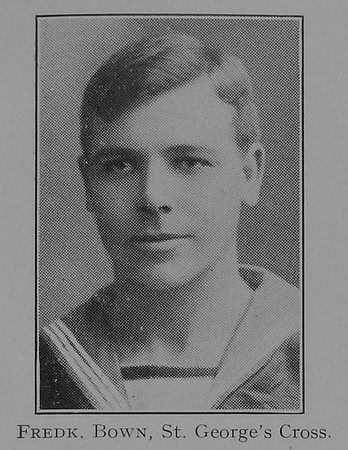 Bown F Seaman George Cross Sub E9 Royal Navy