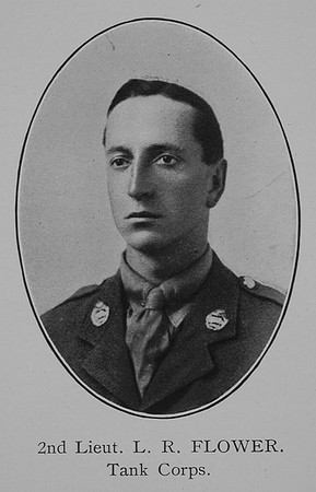 Flower L R 2nd Lt Tank Corps William Graham & Company Record Service Of The Great War